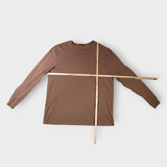 Nuuds Men’s Long Sleeve Every Day T Shirt 100% Cotton Comfort Athleasure Size M - Picture 7 of 10